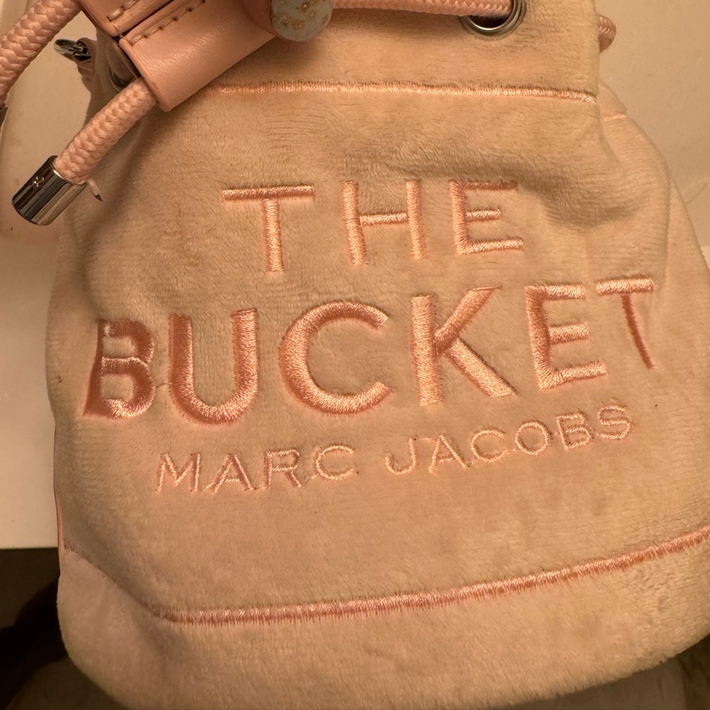 Marc Jacob’s Suede Pink The Bucket bag